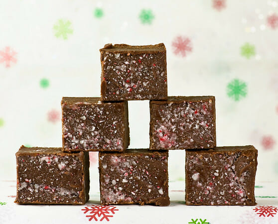 peppermint fudge