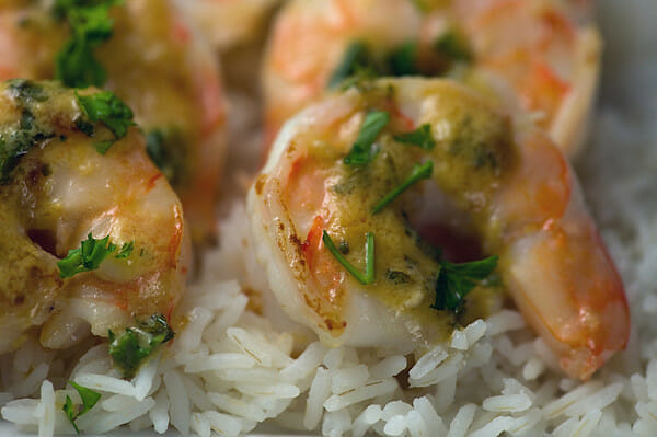Dijon Shrimp Scampi