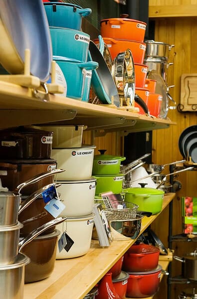 La Crueset pots