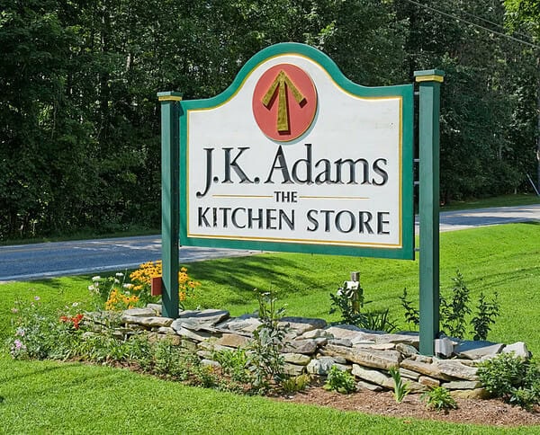 JK Adams sign