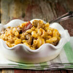 bacon cheeseburger pasta