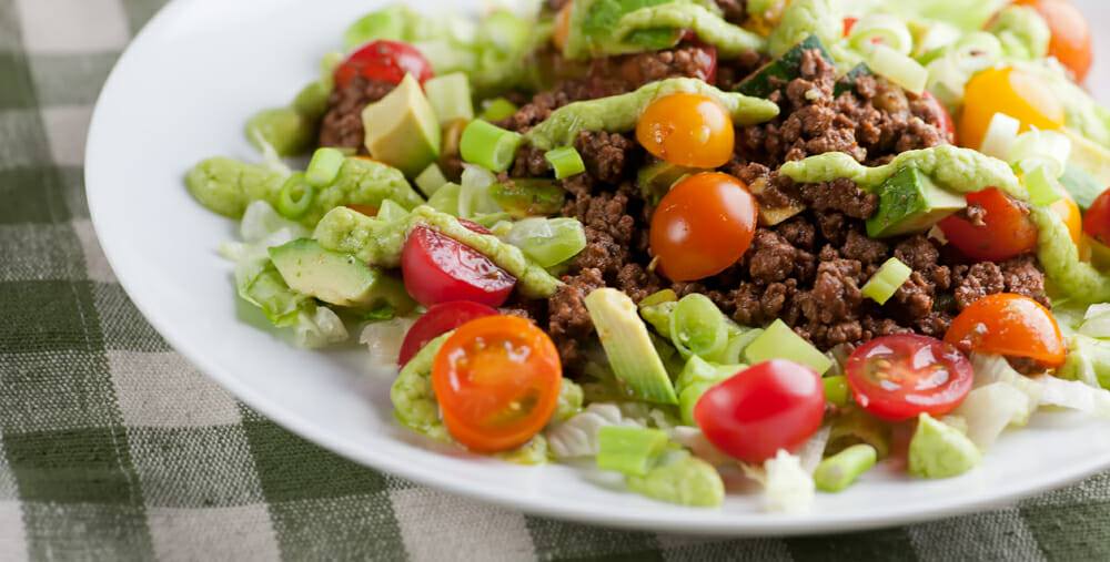 Paleo Taco Salad Framed Cooks
