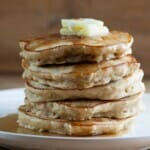cinnamon oat pancakes