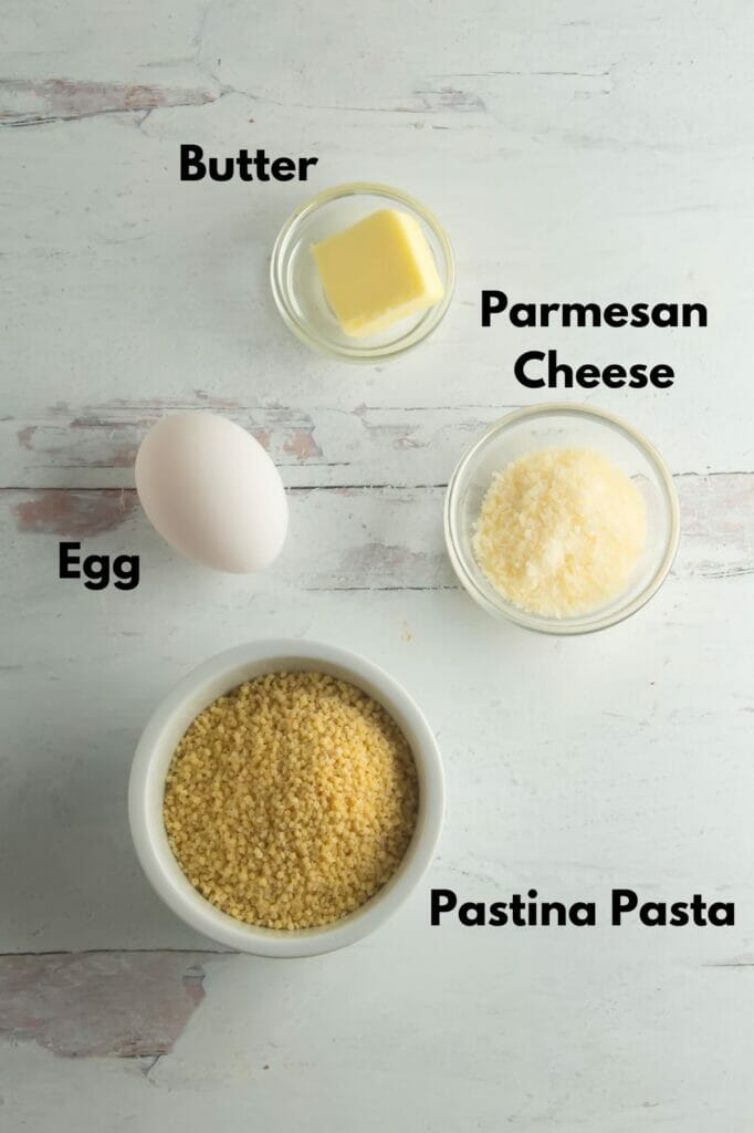 Pastina ingredients