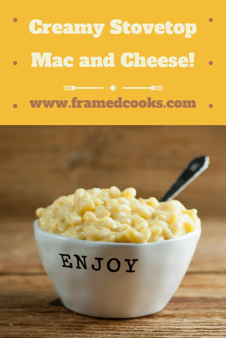 Looking for easy, dreamy creamy stovetop macaroni and cheese that doesn't require any time in the oven? Here's your recipe! (And your kids' favorite.)