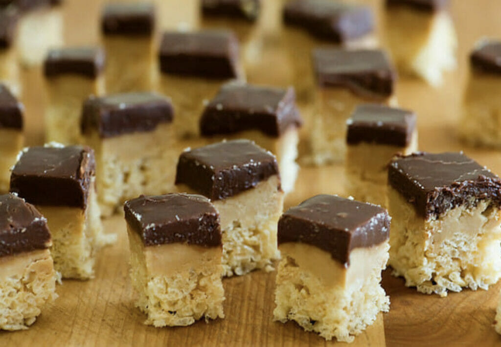 peanut butter fudge treats