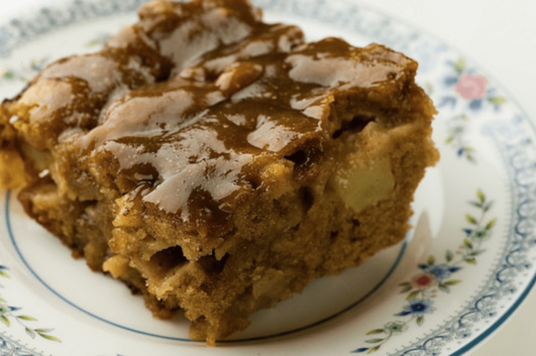 Caramel Apple Cake Framed Cooks