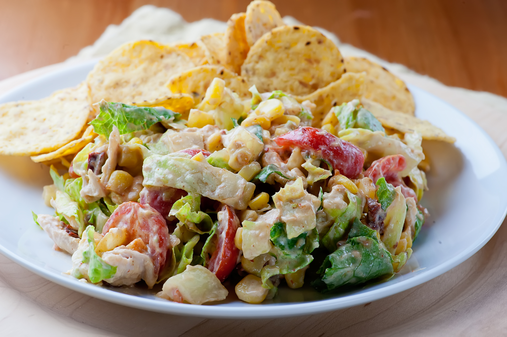 Chipotle Chicken Salad Framed Cooks