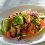 chicken tostadas