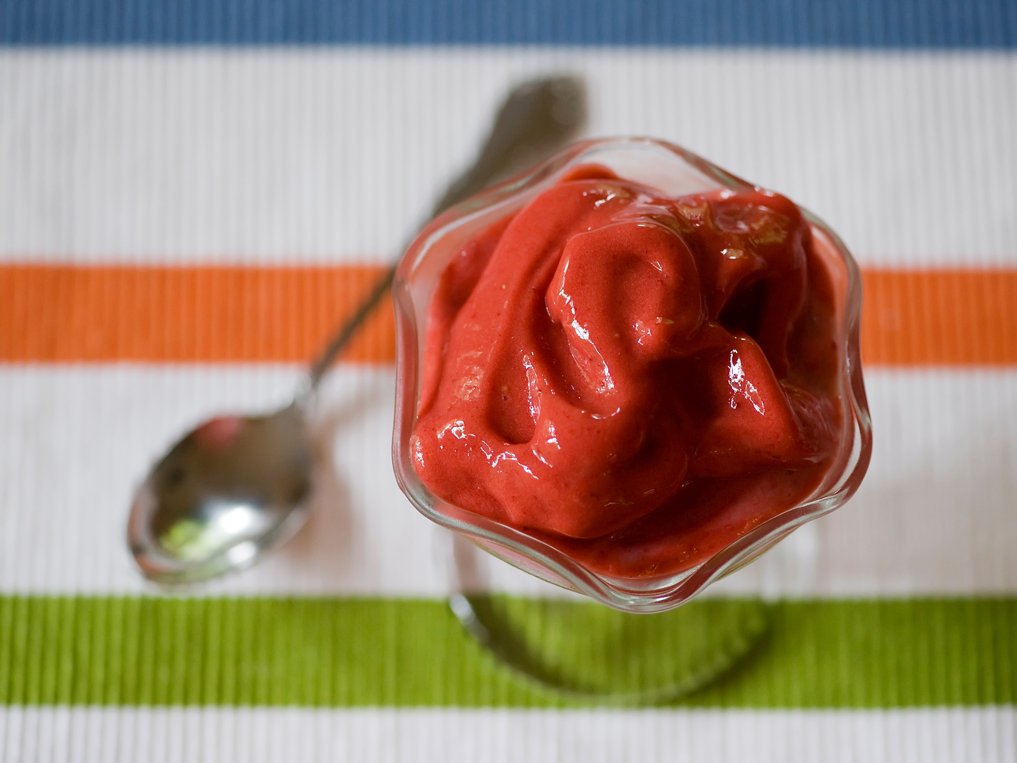 easy strawberry sherbet recipe