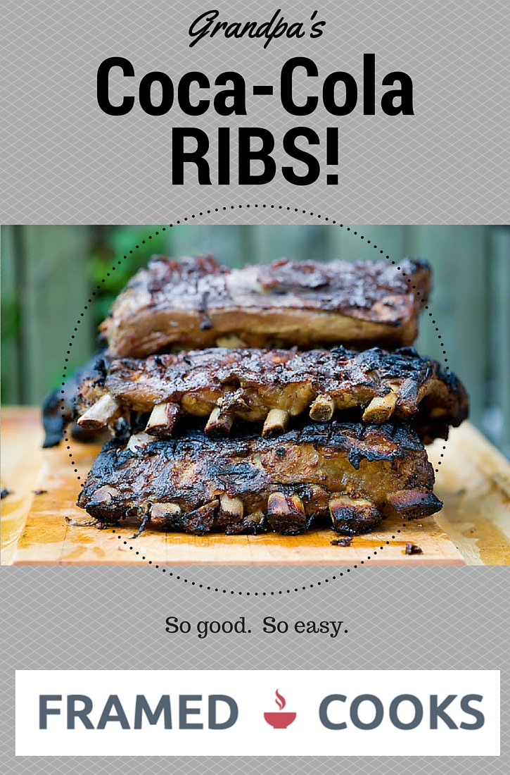 The secret ingredient to this tender, delicious barbecued ribs recipe? Coca-Cola soda and some fatherly love! Perfect for your next family party.