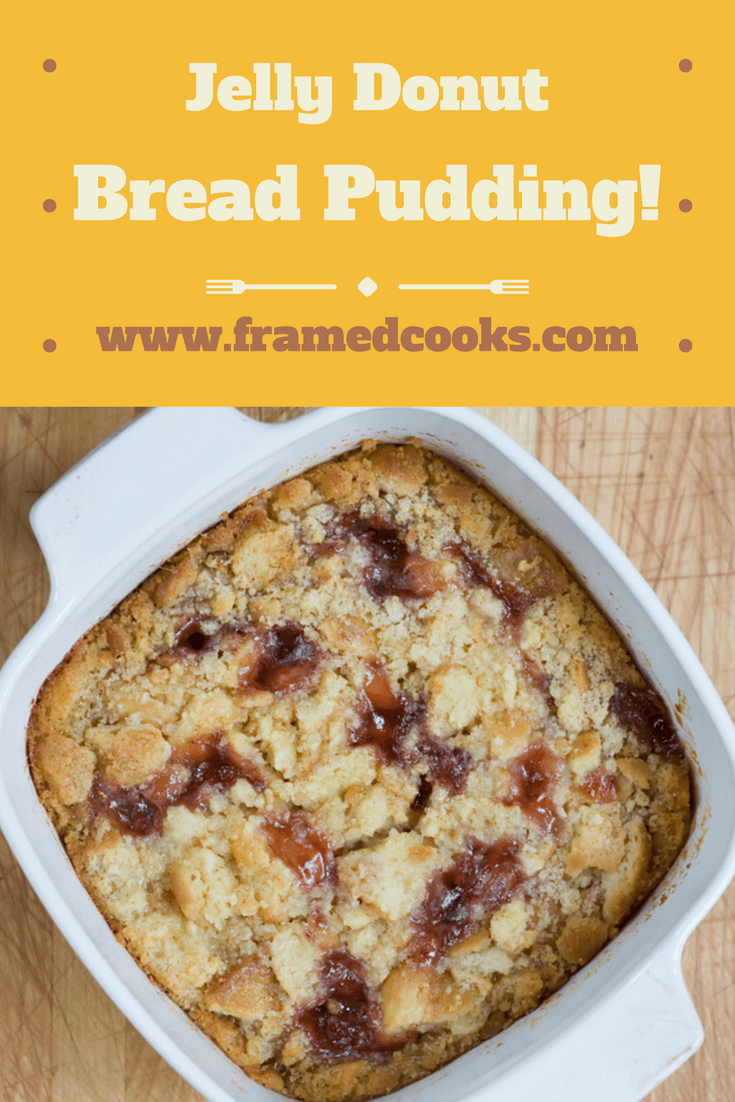 Don't let those extra donuts go to waste! Use leftovers for this delectably easy jelly donut bread pudding, which may then turn into your favorite dessert!