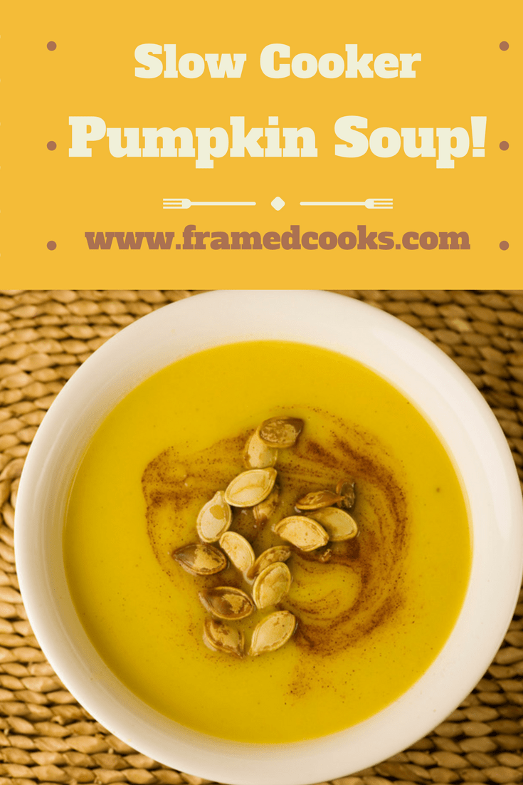 What better way to welcome in fall than with some pumpkin slow cooker soup! Grab a sugar pumpkin and your slow cooker and let's get started!