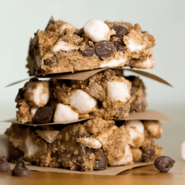 s'mores brownies