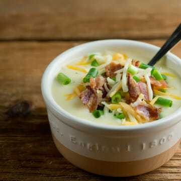 easy loaded potato soup