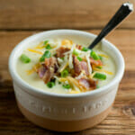 easy loaded potato soup