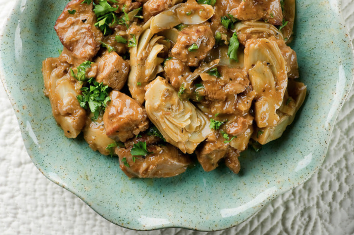 Veal Artichoke Ragout