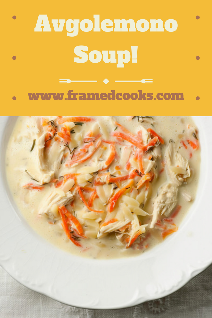 Creamy, dreamy chicken avgolemono soup...all the deliciousness and so healthy!