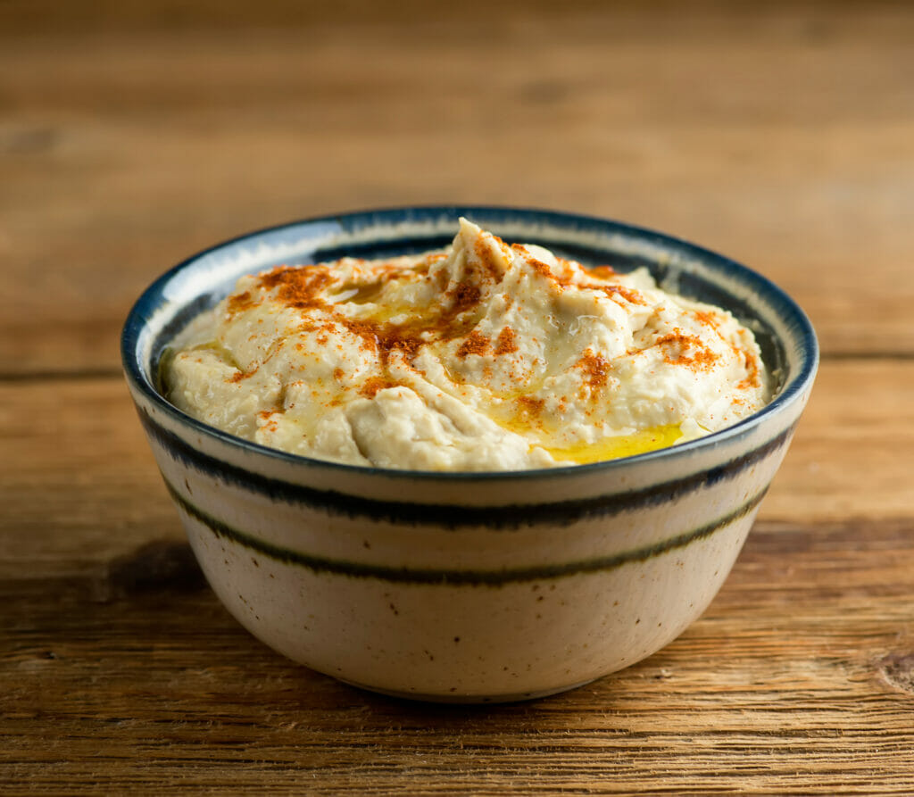 five minute hummus