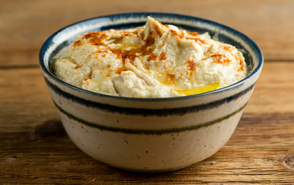 easy 5 minute hummus