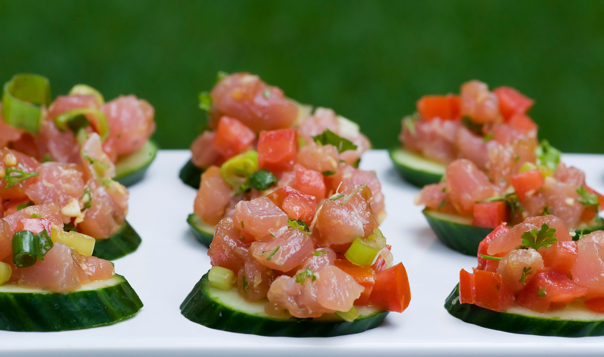 tuna tartare bites