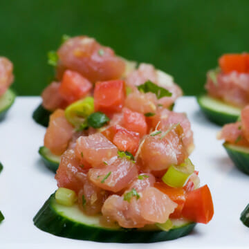 easy tuna tartare