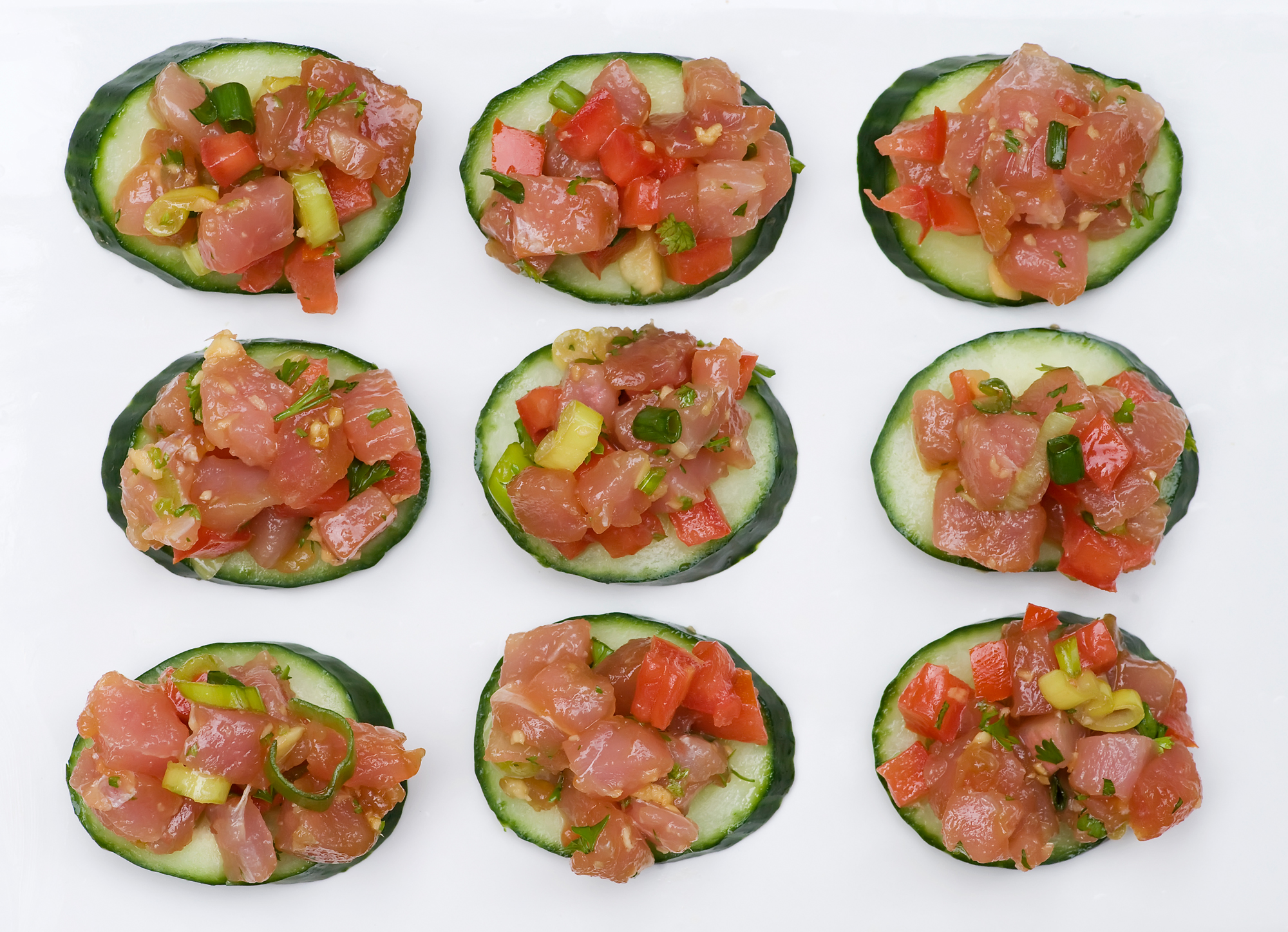 tuna tartare bites