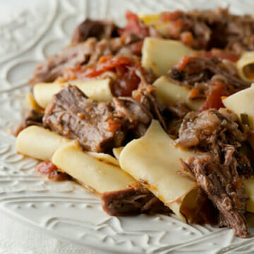 shredded short ribs with pasta recipe