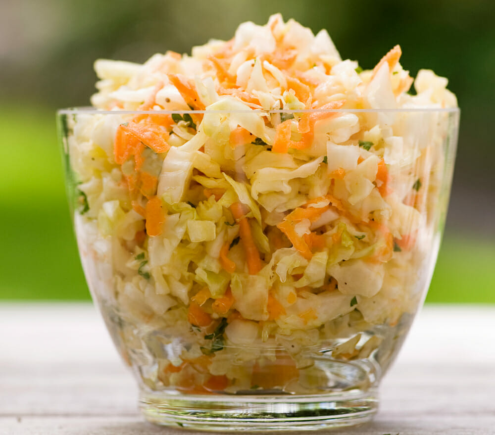 easy tangy coleslaw