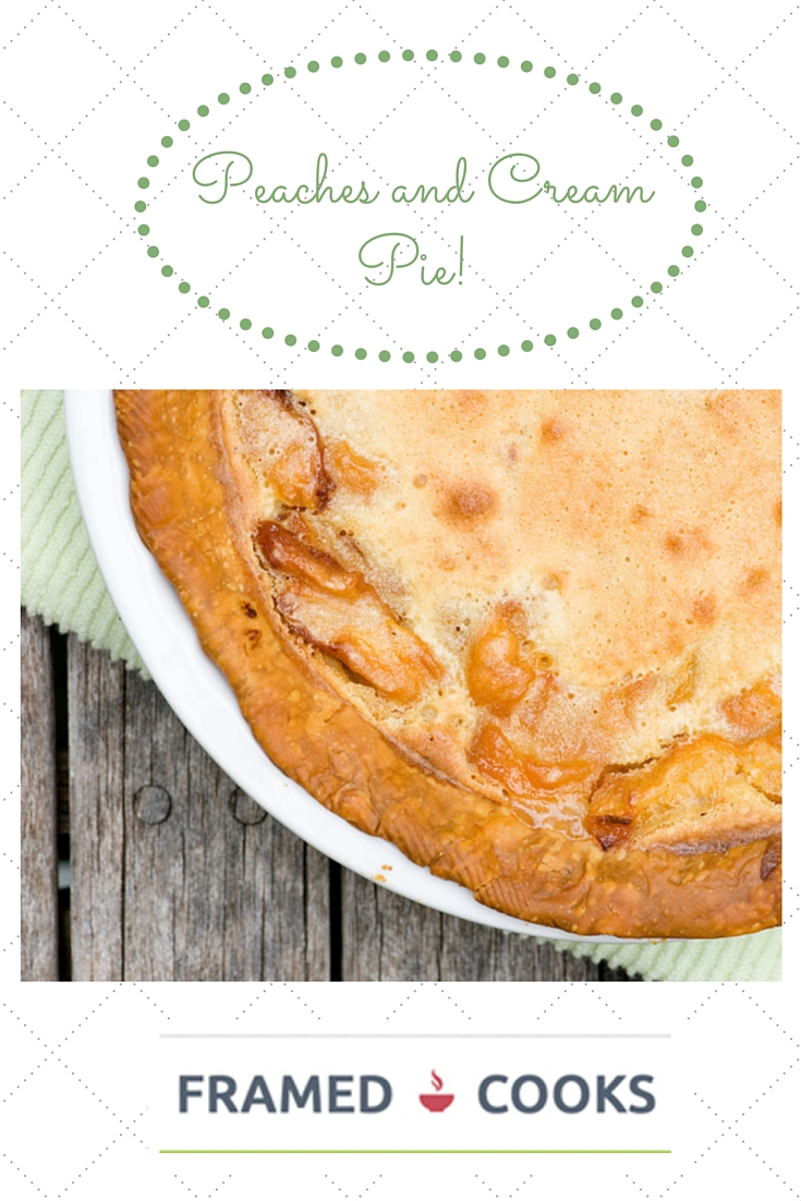 Craving peach pie? Who isn't? Try this peaches and cream recipe.
