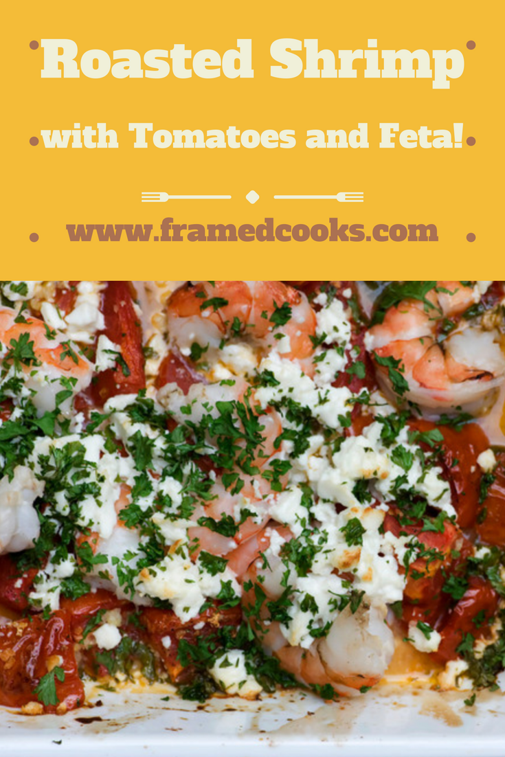 This recipe for roasted tomatoes with shrimp and feta combines three great tastes in one dish!