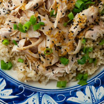 sake steamed chicken recipe