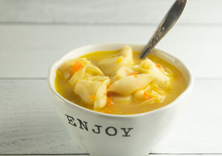 chicken tortellini soup