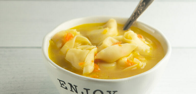 chicken tortellini soup