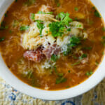 how to make chicken macaroni soup