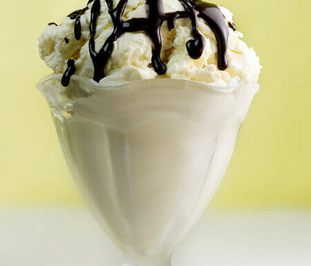 White Chocolate Vanilla Ice Cream...Without The Ice Cream Maker!