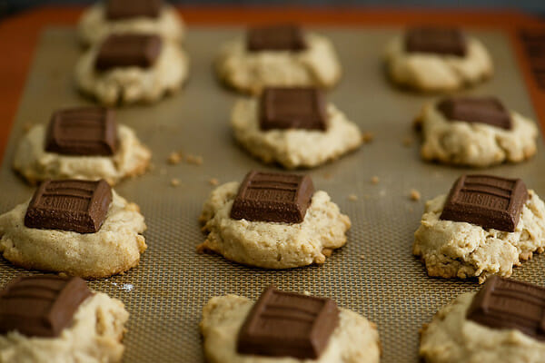 S'mores Cookies baking 