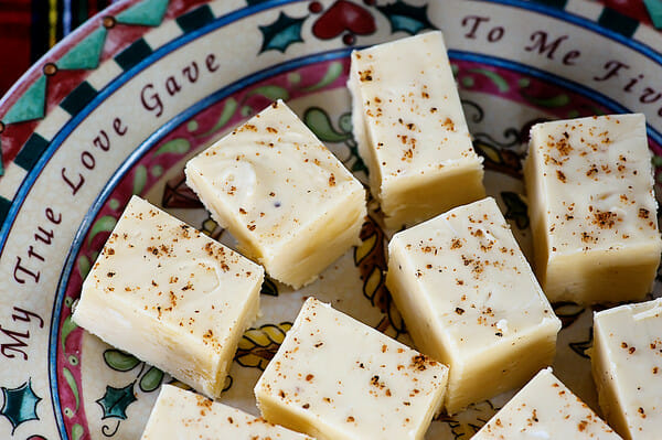 Eggnog Fudge