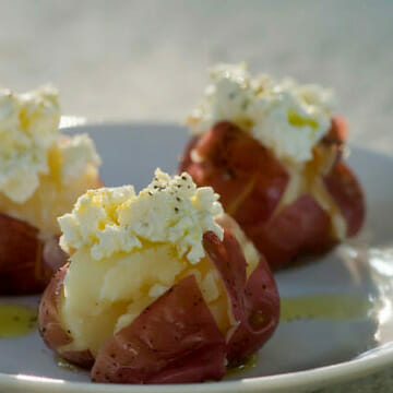 lemon ricotta potatoes