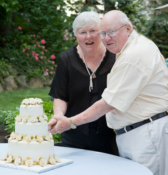 50th anniversary couple