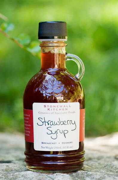 Stonewall Kitchen strawberry syrup