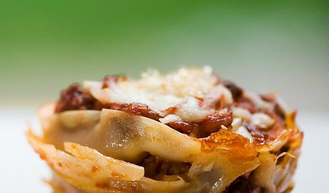 lasagna cupcakes