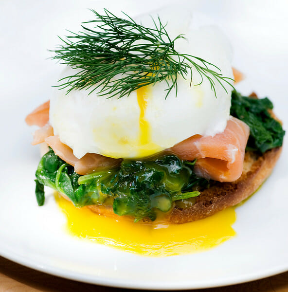 Smoked Salmon Eggs Benedict