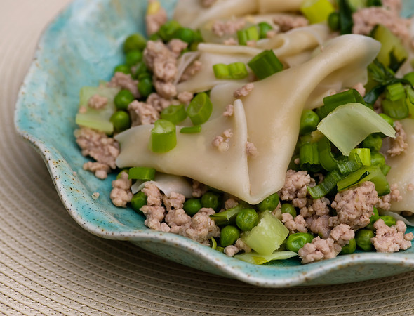 Inside Out Pork Dumplings