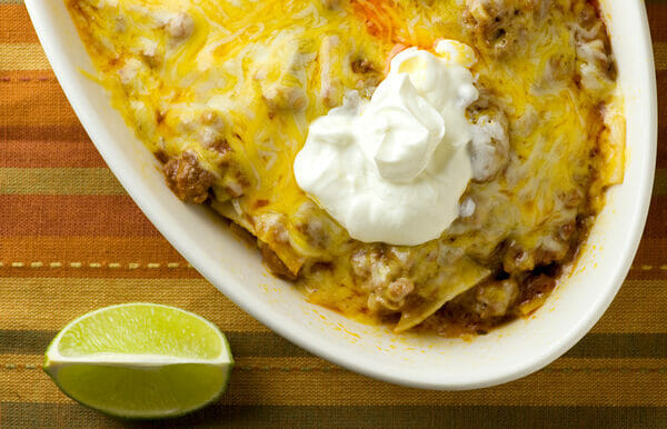Beef Enchilada Casserole