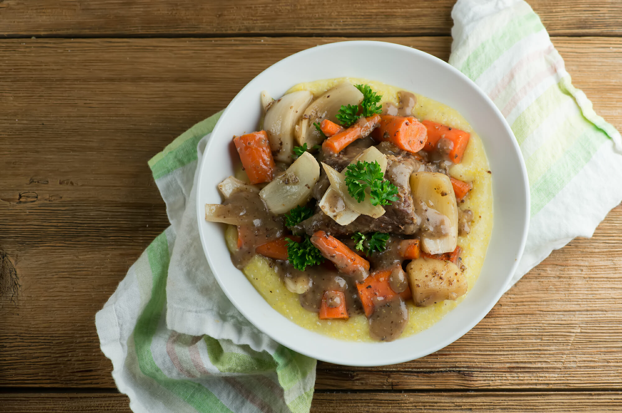 short ribs slow cooked