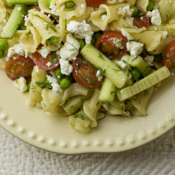 summertime pasta primavera