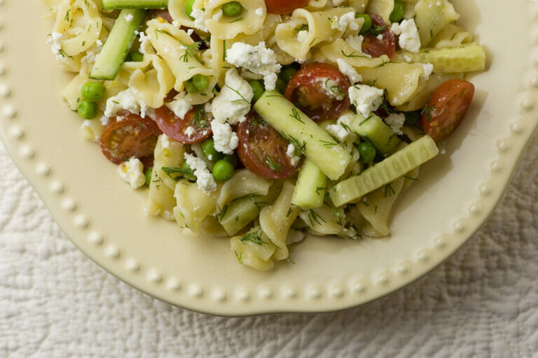 summertime pasta primavera