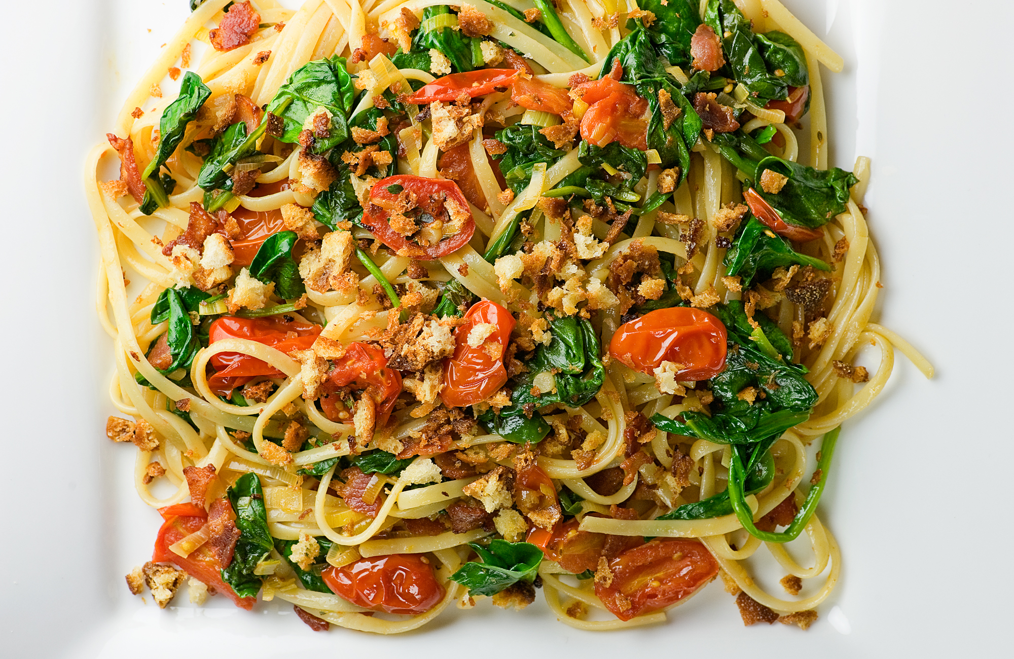 Bacon, Lettuce and Tomato Pasta Framed Cooks