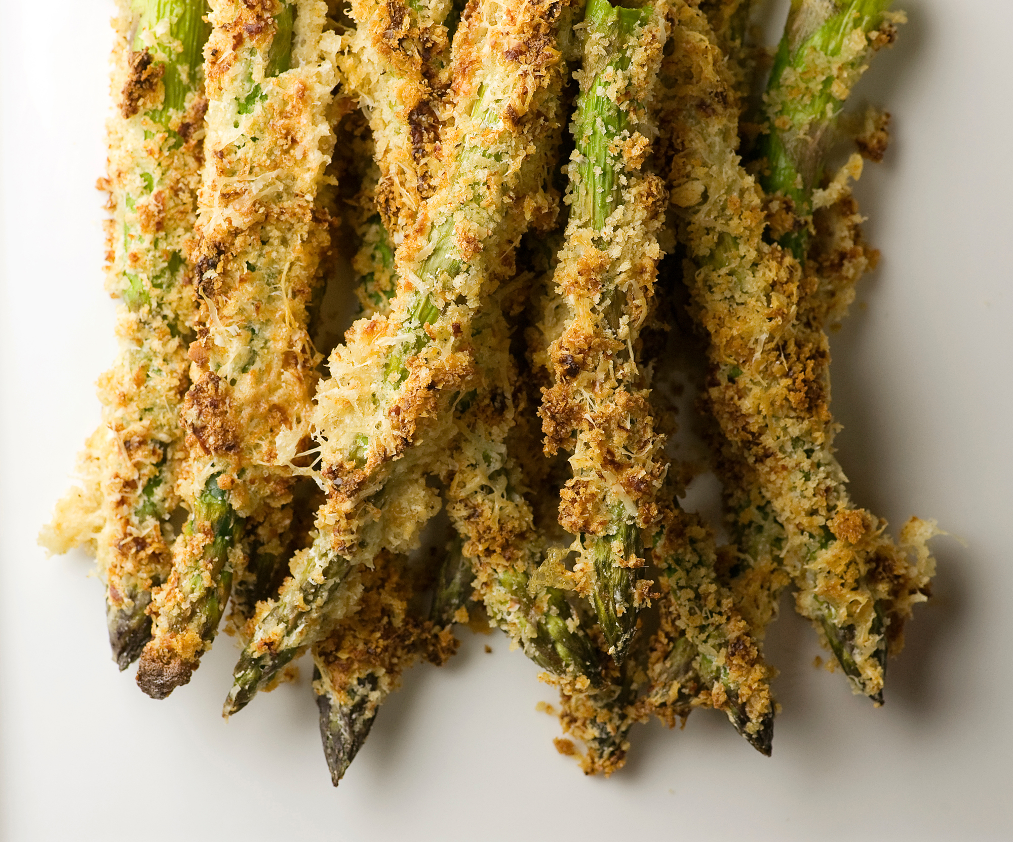 honey breadcrumb asparagus